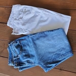 EUC, 2 Old Navy Jeans Short, Size 6